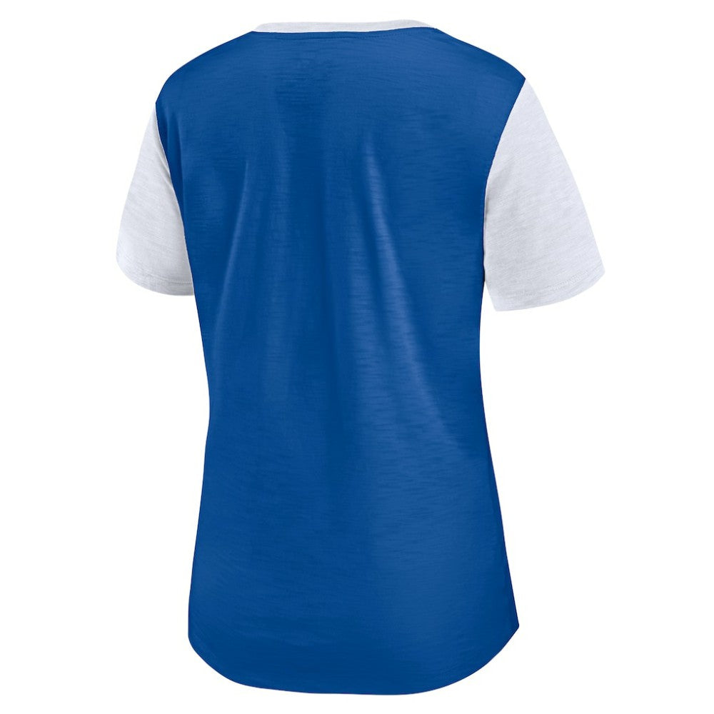 Los Angeles Dodgers Fanatics Women's Mound T-Shirt - Royal - Fanatics Discount