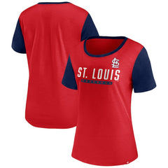 St. Louis Cardinals Fanatics Women's Mound T-Shirt - Red - Fanatics Discount