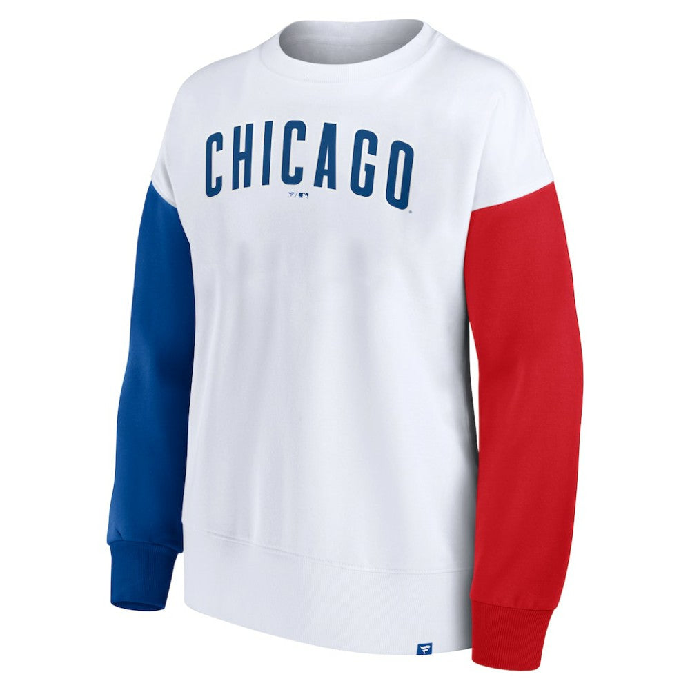 Chicago Cubs Fanatics Women's Series Pullover Sweatshirt - White - Fanatics Sale
