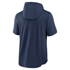 Cleveland Guardians Nike Springer Short Sleeve Team Pullover Hoodie - Navy - Nike Sale