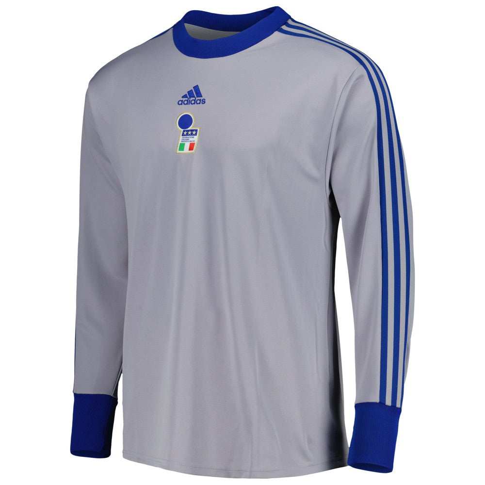 Italy National Team Football Icon Goalkeeper Jersey Gray - Adidas sale