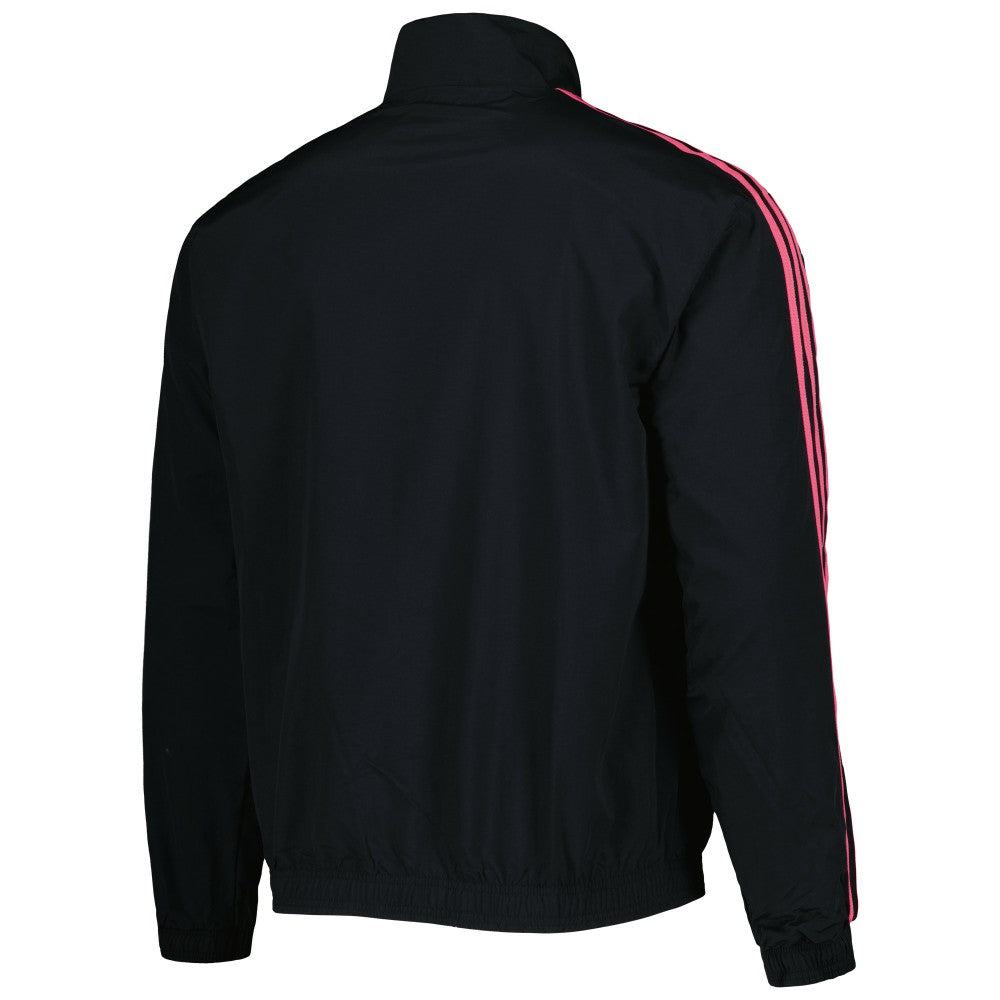 Juventus 2022/23 On-Field Team Logo Anthem Reversible Full-Zip Jacket Black - Adidas