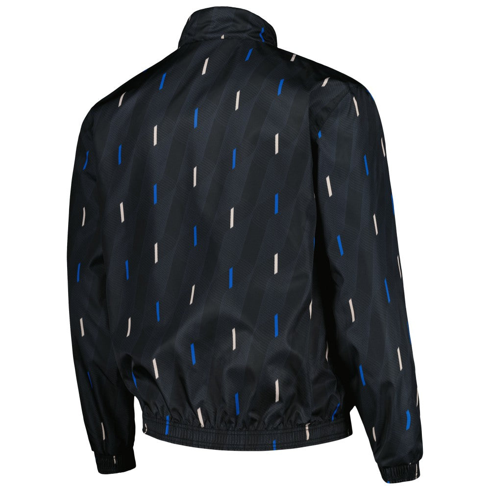 Manchester United 2022/23 On-Field Team Logo Anthem Reversible Full-Zip Jacket Black - Adidas
