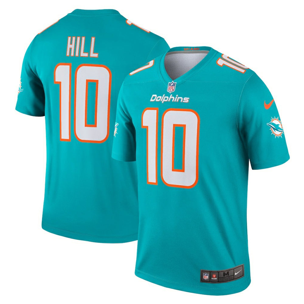 Nike Tyreek Hill Miami Dolphins Legend Player Performance Top Aqua