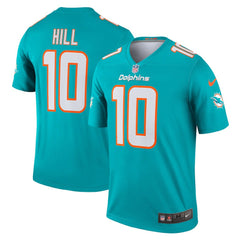 Nike Tyreek Hill Miami Dolphins Legend Player Performance Top Aqua