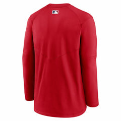 Los Angeles Angels Nike Authentic Collection Logo Performance Long Sleeve T-Shirt - Red - Nike Discount