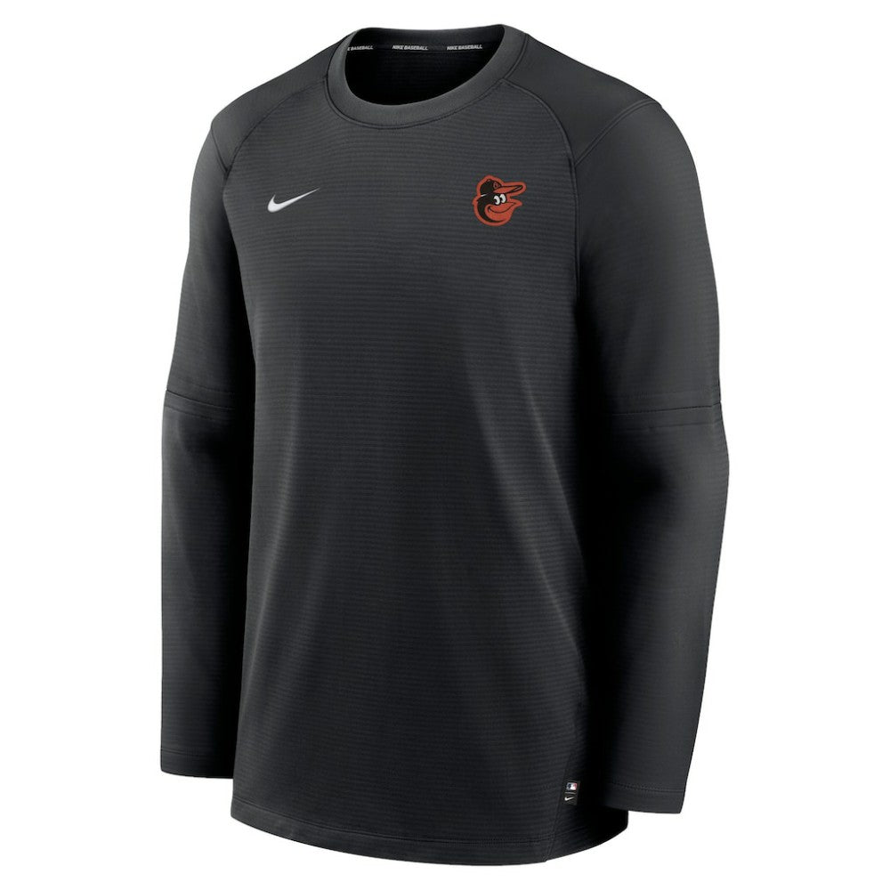 Baltimore Orioles Nike Authentic Collection Logo Performance Long Sleeve T-Shirt - Black - Nike Online
