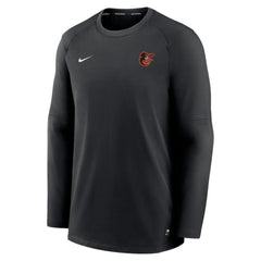 Baltimore Orioles Nike Authentic Collection Logo Performance Long Sleeve T-Shirt - Black - Nike Online