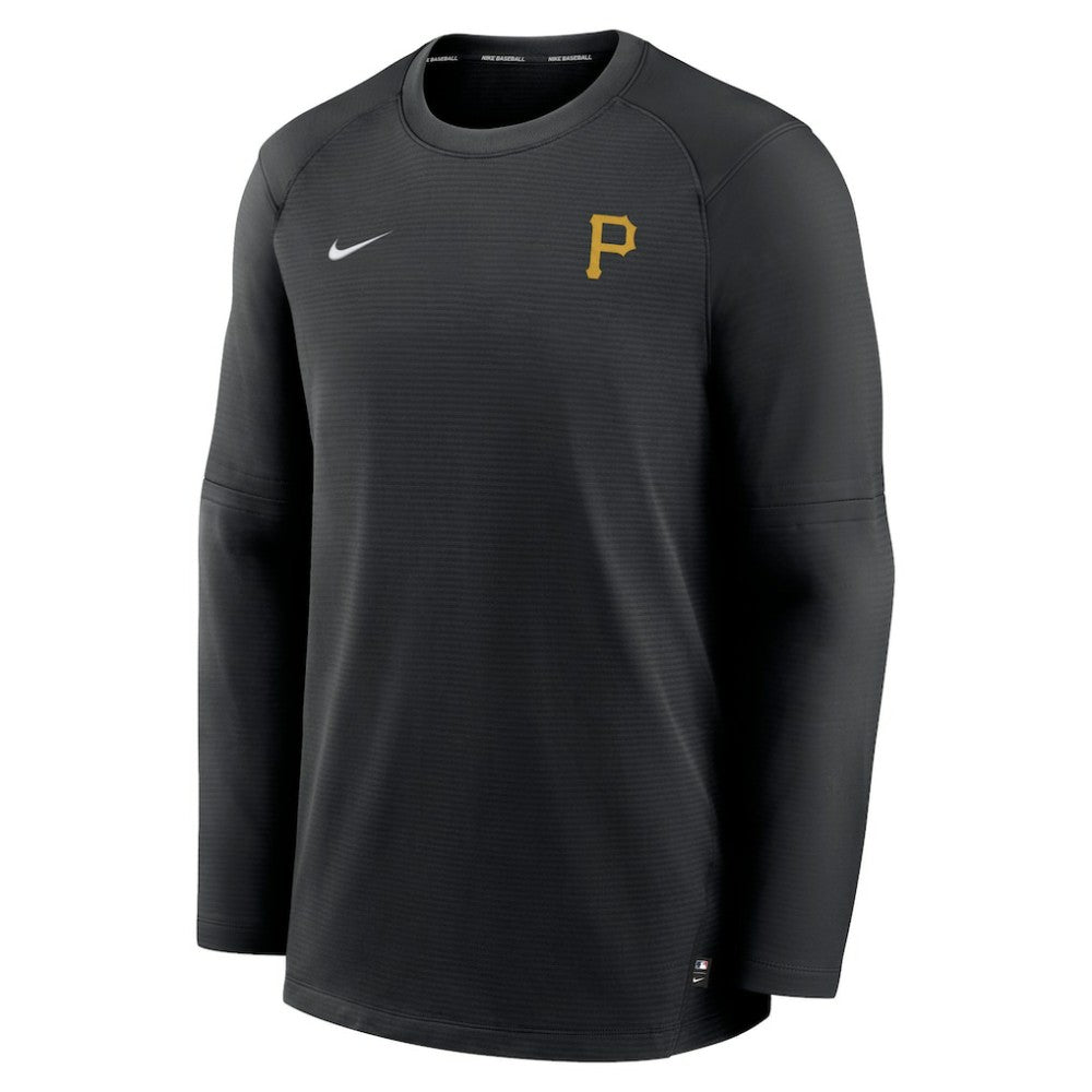 Pittsburgh Pirates Nike Authentic Collection Logo Performance Long Sleeve T-Shirt - Black - Nike Online