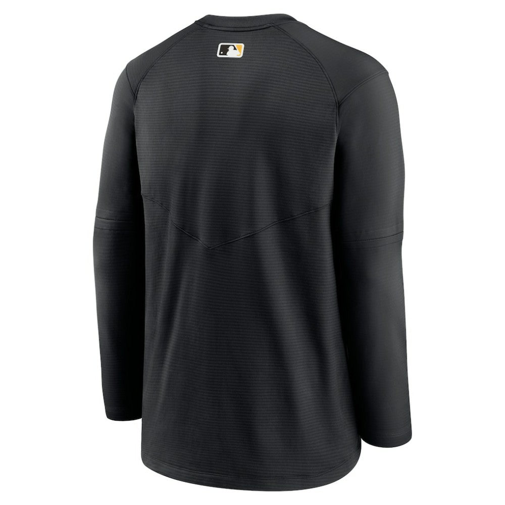 Pittsburgh Pirates Nike Authentic Collection Logo Performance Long Sleeve T-Shirt - Black - Nike Online