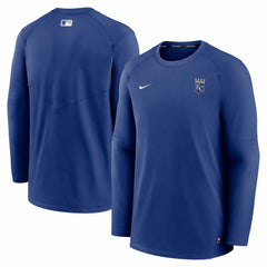 Kansas City Royals Nike Authentic Collection Logo Performance Long Sleeve T-Shirt - Royal - Nike Online