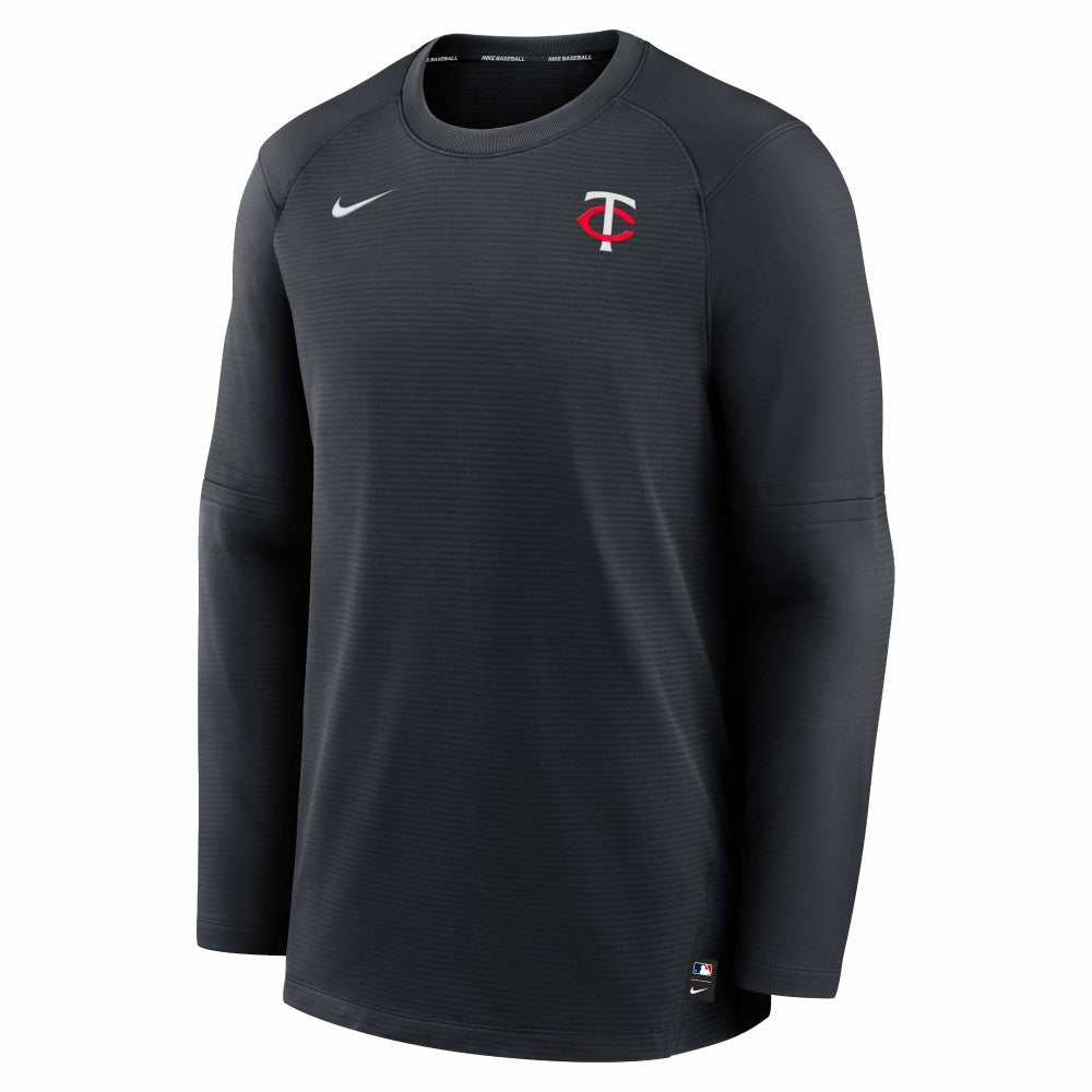 Minnesota Twins Nike Authentic Collection Logo Performance Long Sleeve T-Shirt - Navy - Nike on Sale