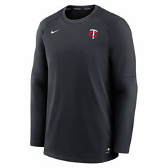 Minnesota Twins Nike Authentic Collection Logo Performance Long Sleeve T-Shirt - Navy - Nike on Sale