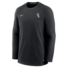 Chicago White Sox Nike Authentic Collection Logo Performance Long Sleeve T-Shirt - Black - Nike Discount