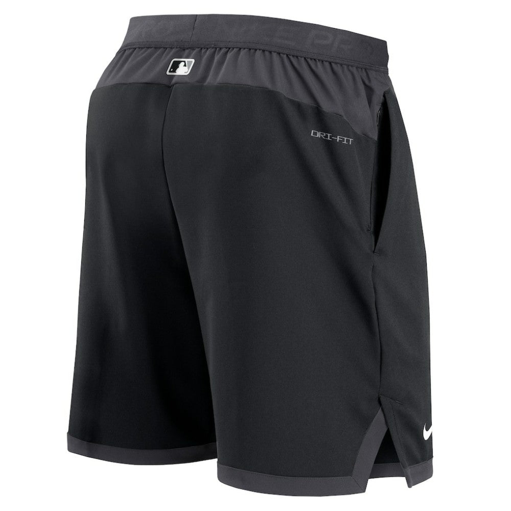 Chicago White Sox Nike Authentic Collection Flex Vent Performance Shorts - Black - Nike Lifestyle