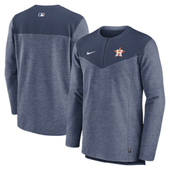 Houston Astros Nike Authentic Collection Game Time Performance Half-Zip Top - Navy - Nike Discount
