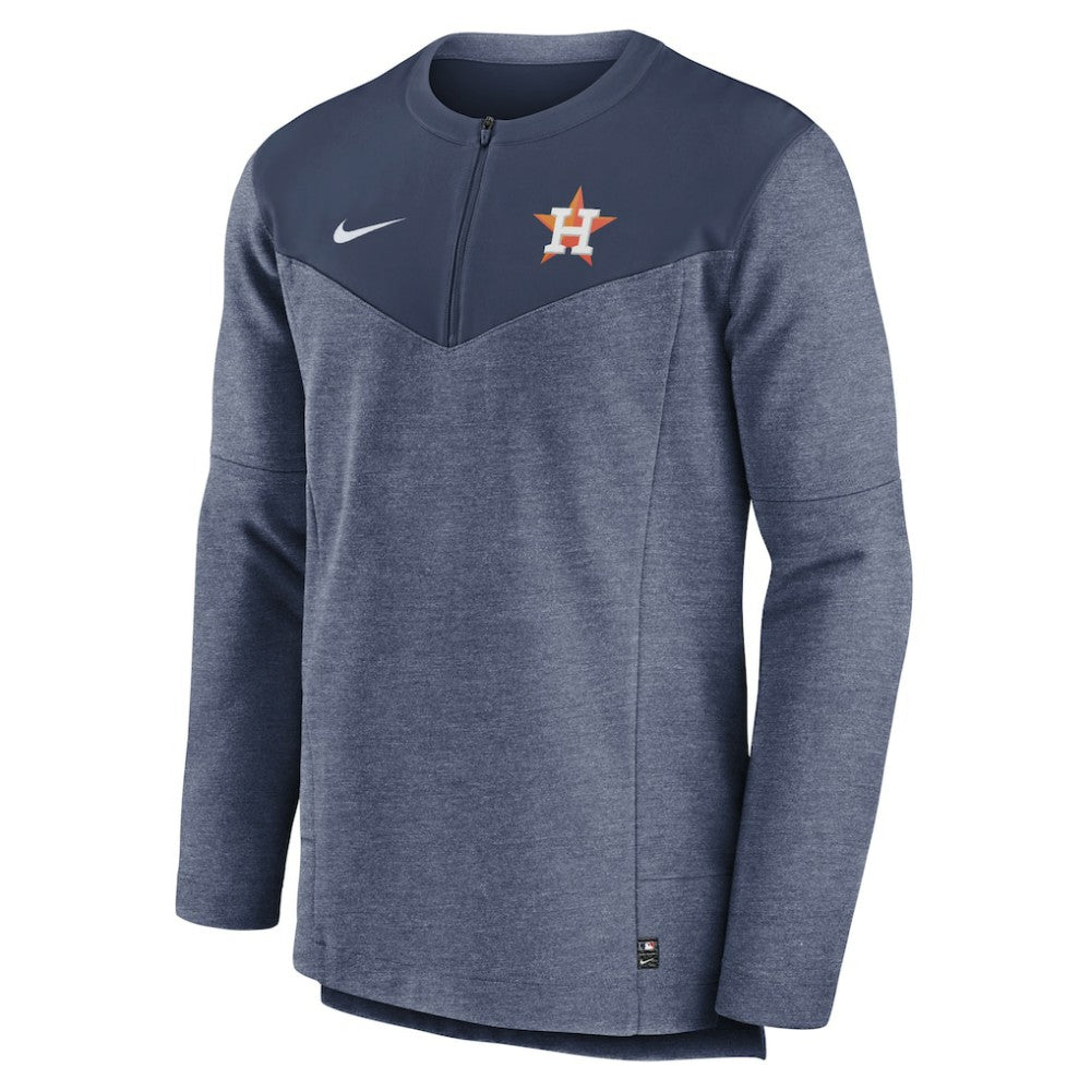 Houston Astros Nike Authentic Collection Game Time Performance Half-Zip Top - Navy - Nike Discount