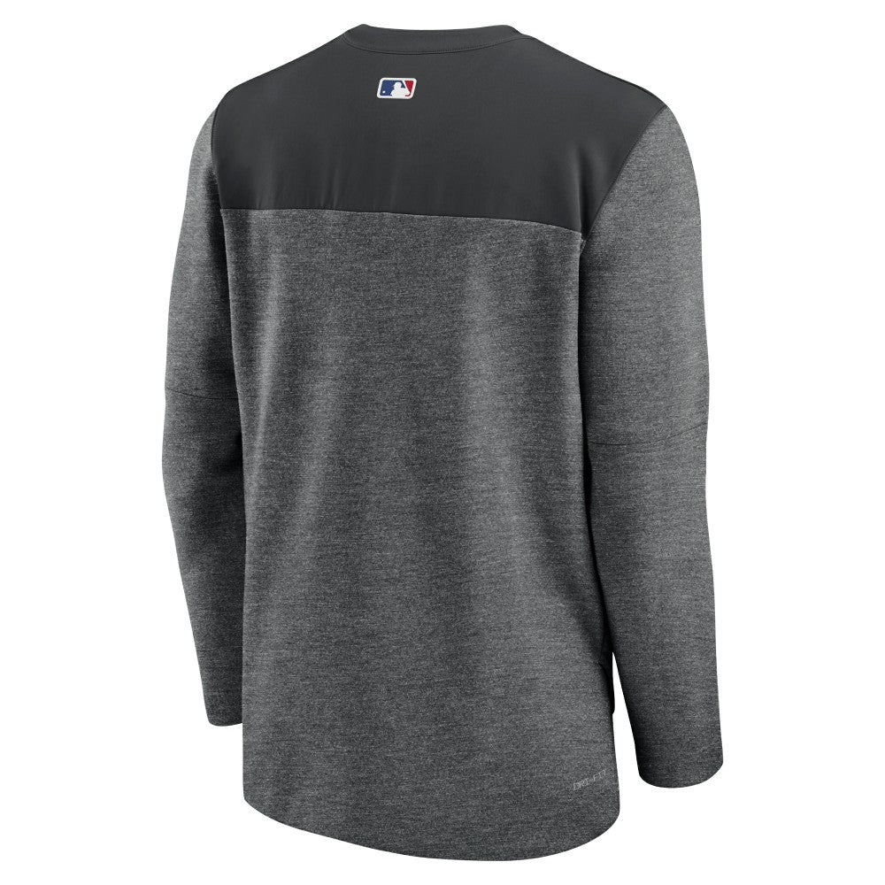 Miami Marlins Nike Authentic Collection Game Time Performance Half-Zip Top - Black - Nike Sale