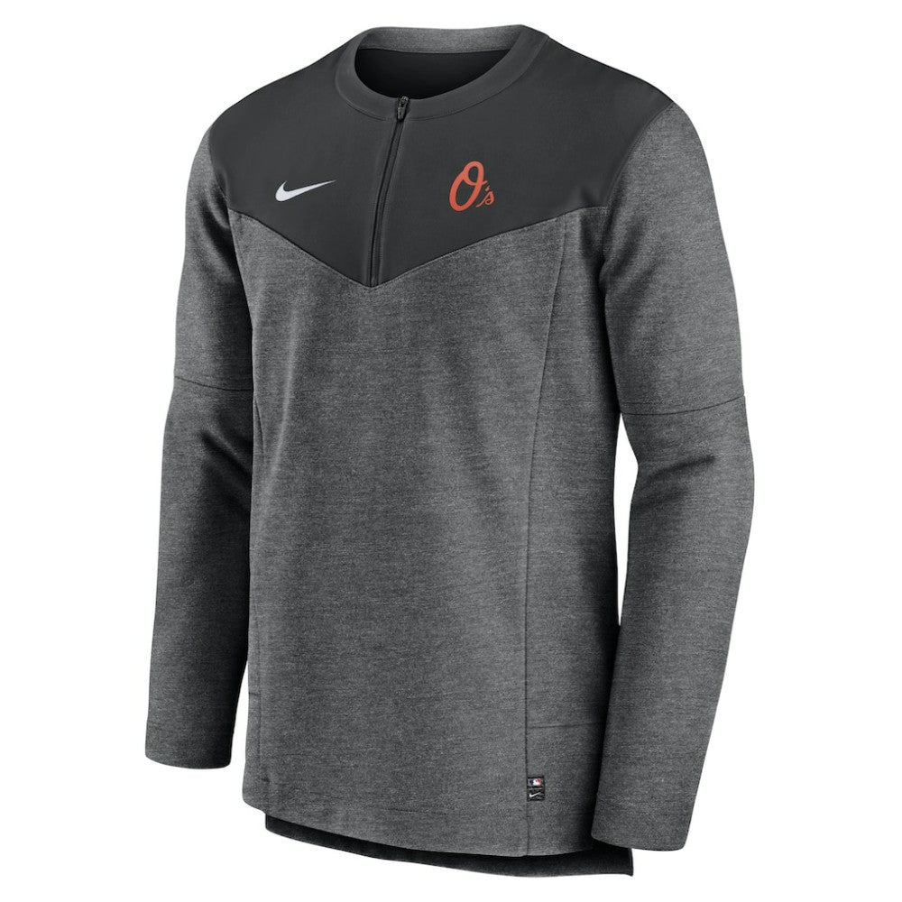 Baltimore Orioles Nike Authentic Collection Game Time Performance Half-Zip Top - Black - Nike on Sale