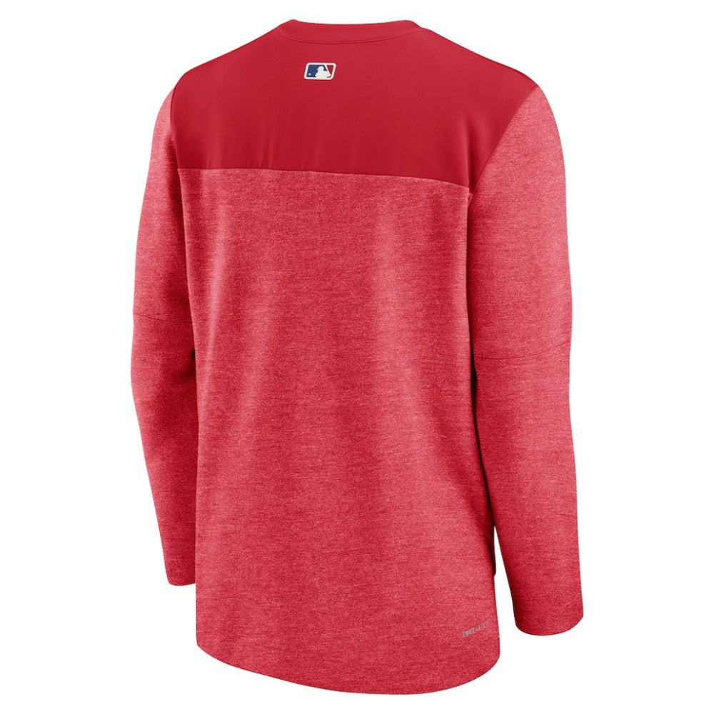 Washington Nationals Nike Authentic Collection Game Time Performance Half-Zip Top - Red - Nike Discount