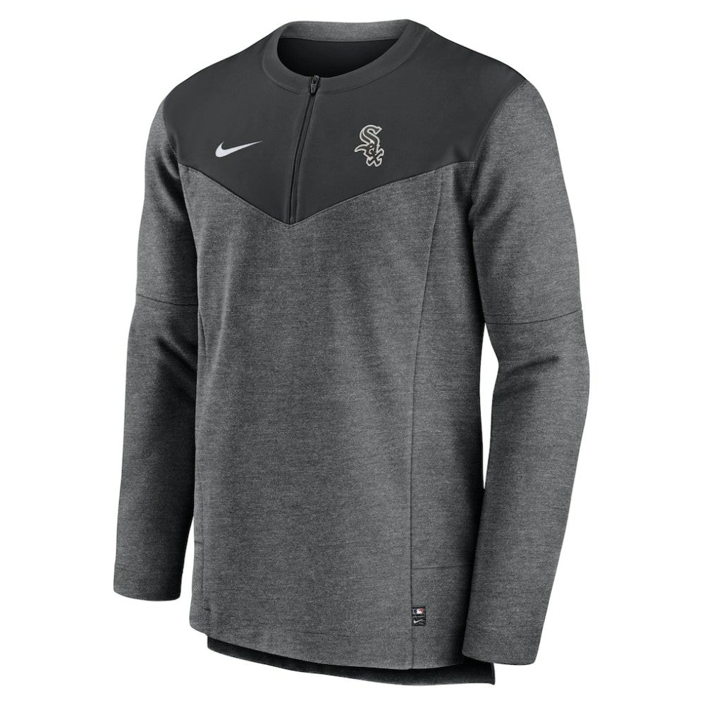 Chicago White Sox Nike Authentic Collection Game Time Performance Half-Zip Top - Black - Nike Discount