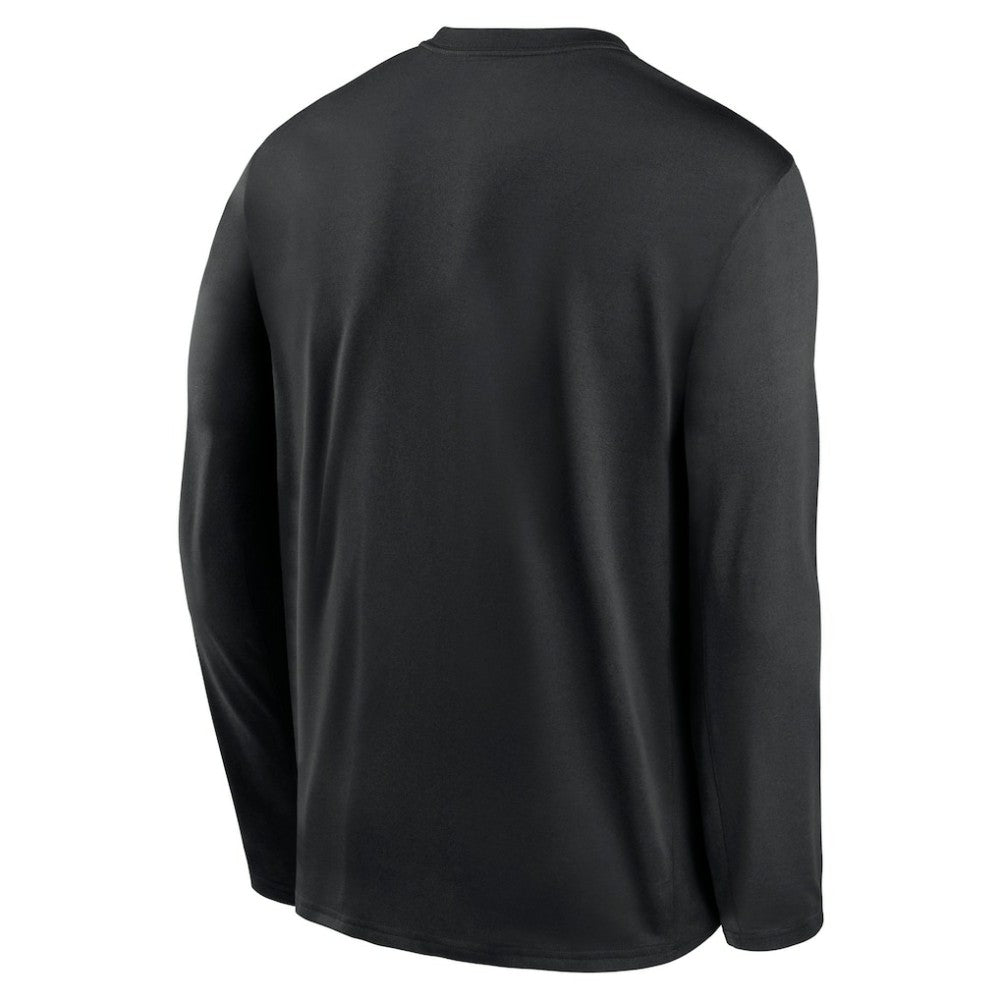 Baltimore Orioles Nike Authentic Collection Team Logo Legend Performance Long Sleeve T-Shirt - Black - Nike Discount