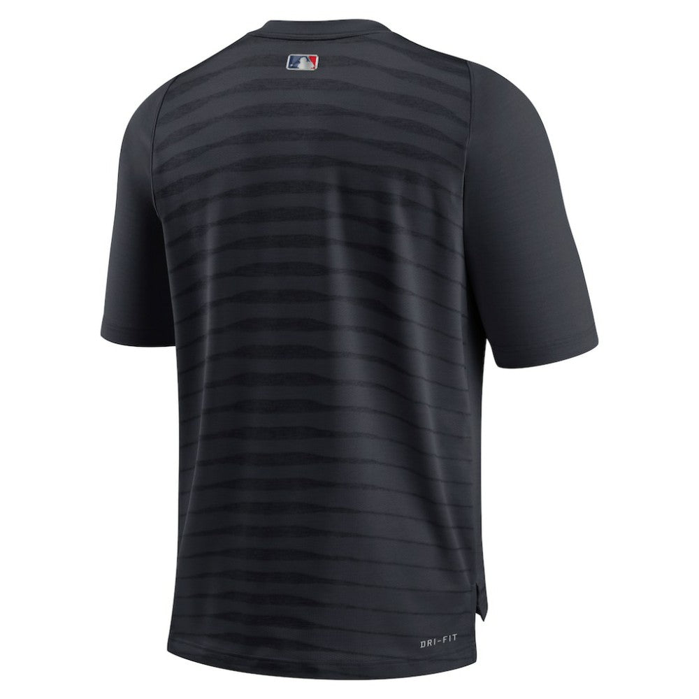 Detroit Tigers Nike Authentic Collection Pregame Raglan Performance V-Neck T-Shirt - Navy - Nike Online