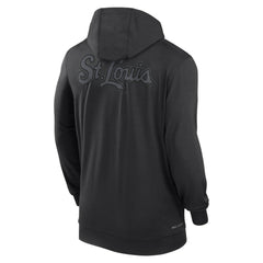 St. Louis Cardinals Nike Authentic Collection Travel Performance Lightweight Full-Zip Hoodie - Black - Nike Online