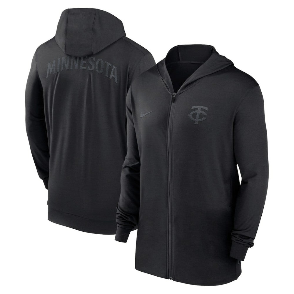 Minnesota Twins Nike Authentic Collection Travel Performance Lightweight Full-Zip Hoodie - - Nike on Sale