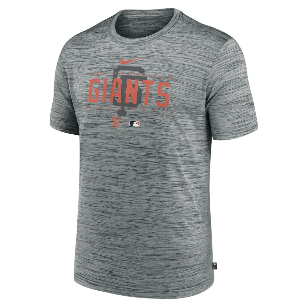 San Francisco Giants Nike Authentic Collection Velocity Performance Practice T-Shirt - Heather Gray - Nike Online