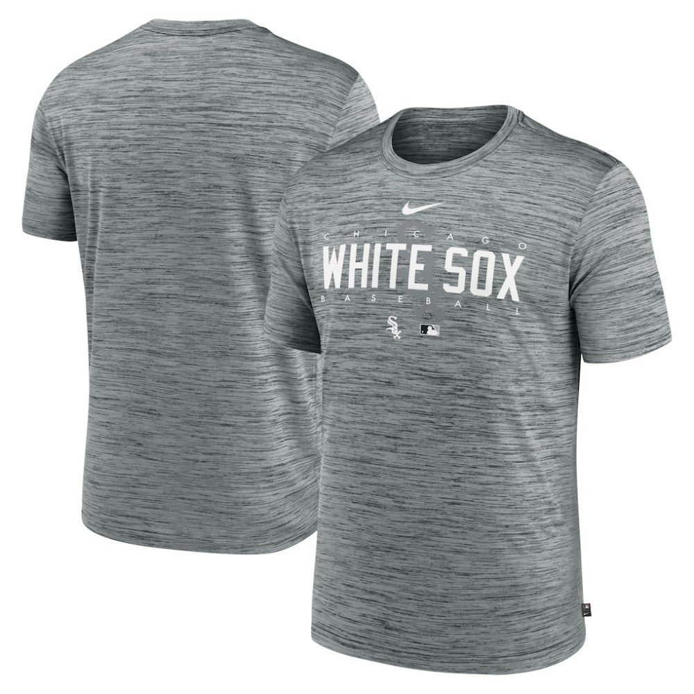 Chicago White Sox Nike Authentic Collection Velocity Performance Practice T-Shirt - Heather Gray - Nike Discount