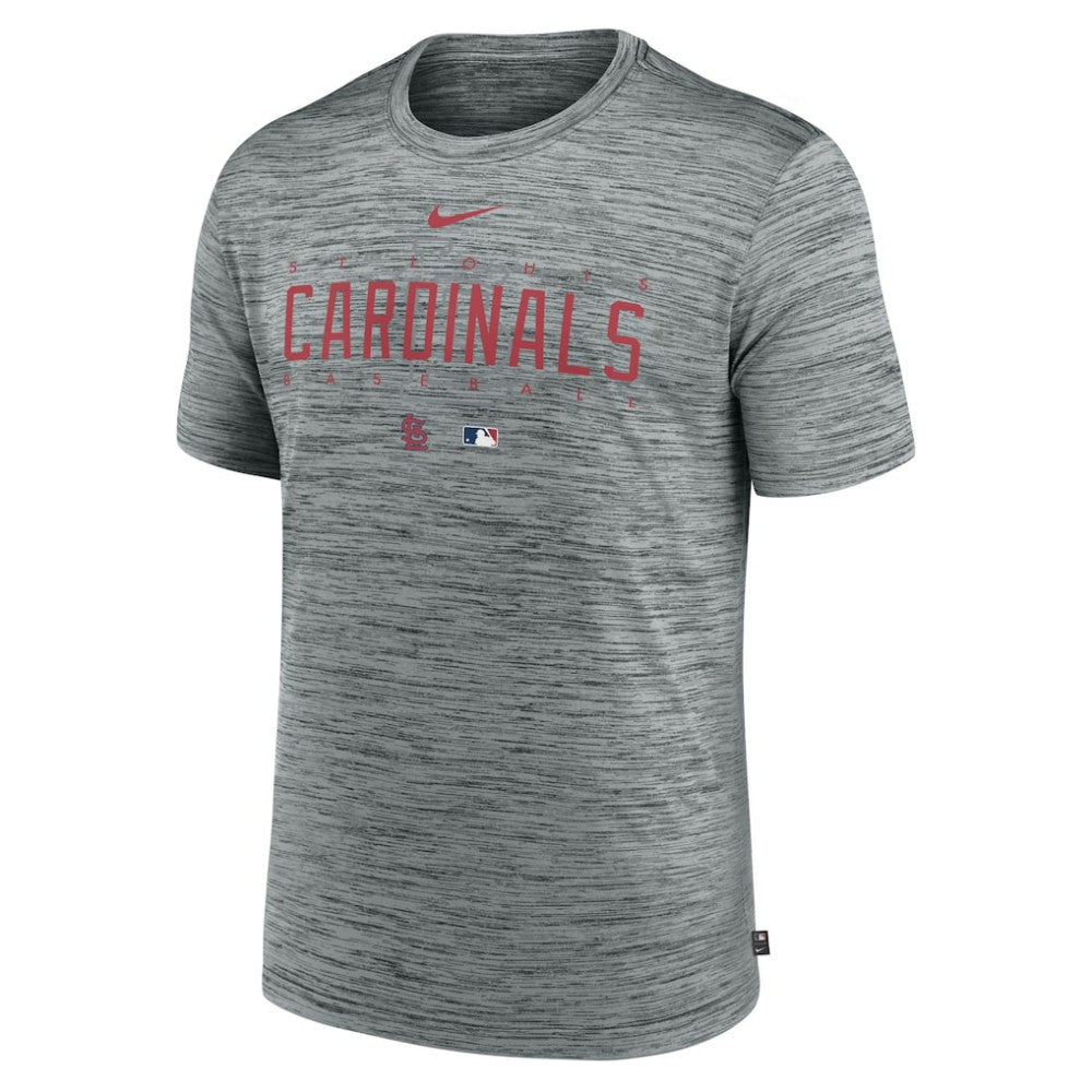 St. Louis Cardinals Nike Authentic Collection Velocity Performance Practice T-Shirt - Heather Gray - Nike Online