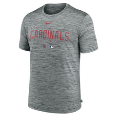 St. Louis Cardinals Nike Authentic Collection Velocity Performance Practice T-Shirt - Heather Gray - Nike Online