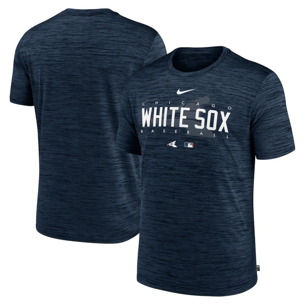 Chicago White Sox Nike Authentic Collection Velocity Performance Practice T-Shirt - Navy - Nike on Sale