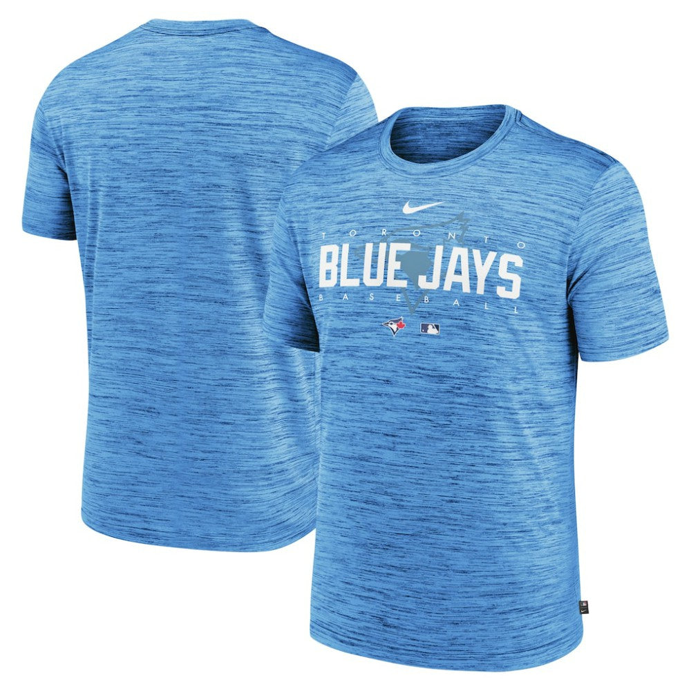 Toronto Blue Jays Nike Authentic Collection Velocity Performance Practice T-Shirt - Powder Blue - Nike Discount