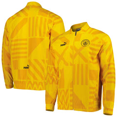 Manchester City Pre-Match Raglan Full-Zip Training Jacket Yellow - Puma sale