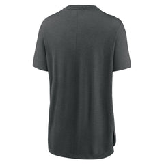 St. Louis Cardinals Nike Women's Authentic Collection Early Work Tri-Blend T-Shirt - Heather Charcoal - Nike Discount