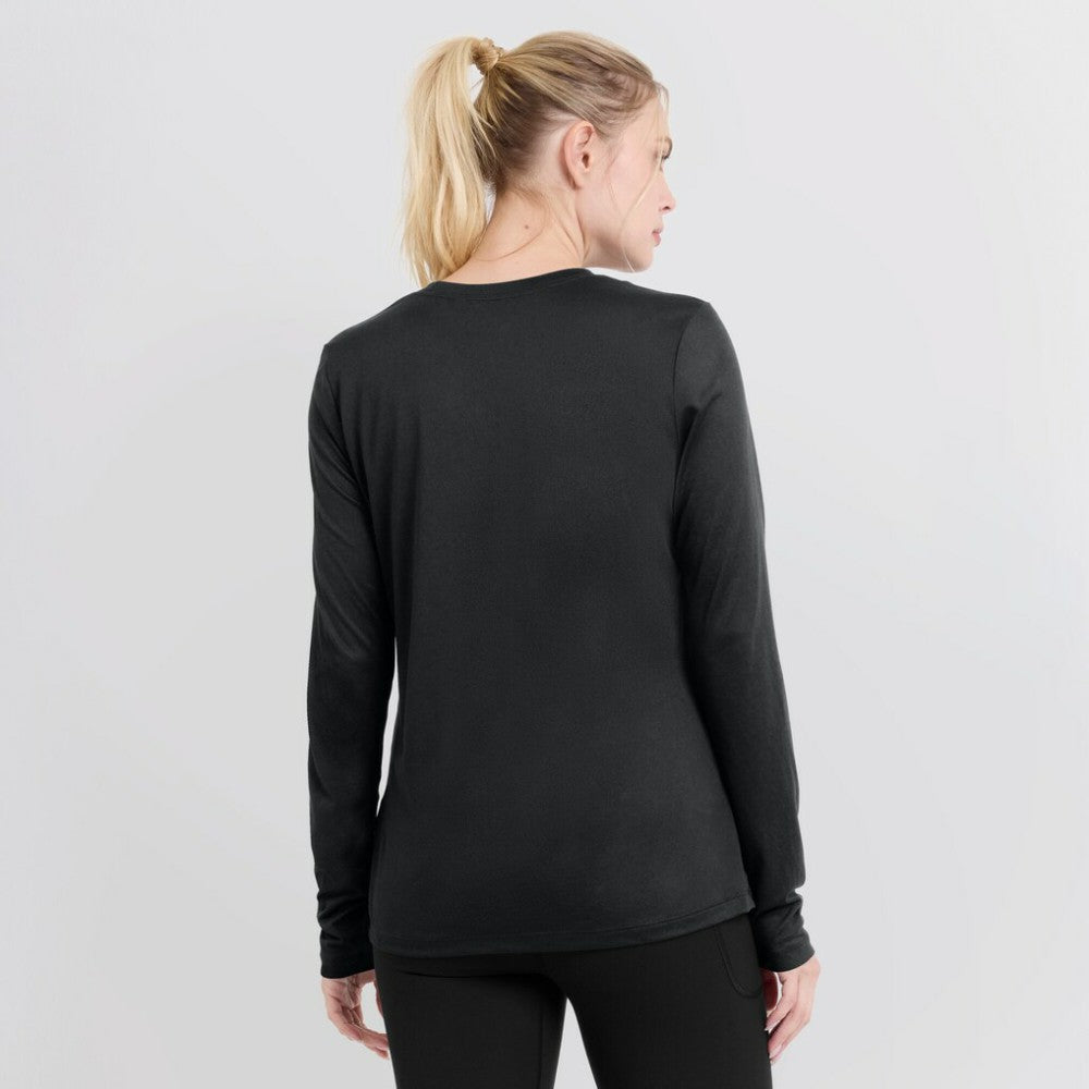 Chicago White Sox Nike Women's Authentic Collection Legend Performance Long Sleeve T-Shirt - Black - Nike Sale