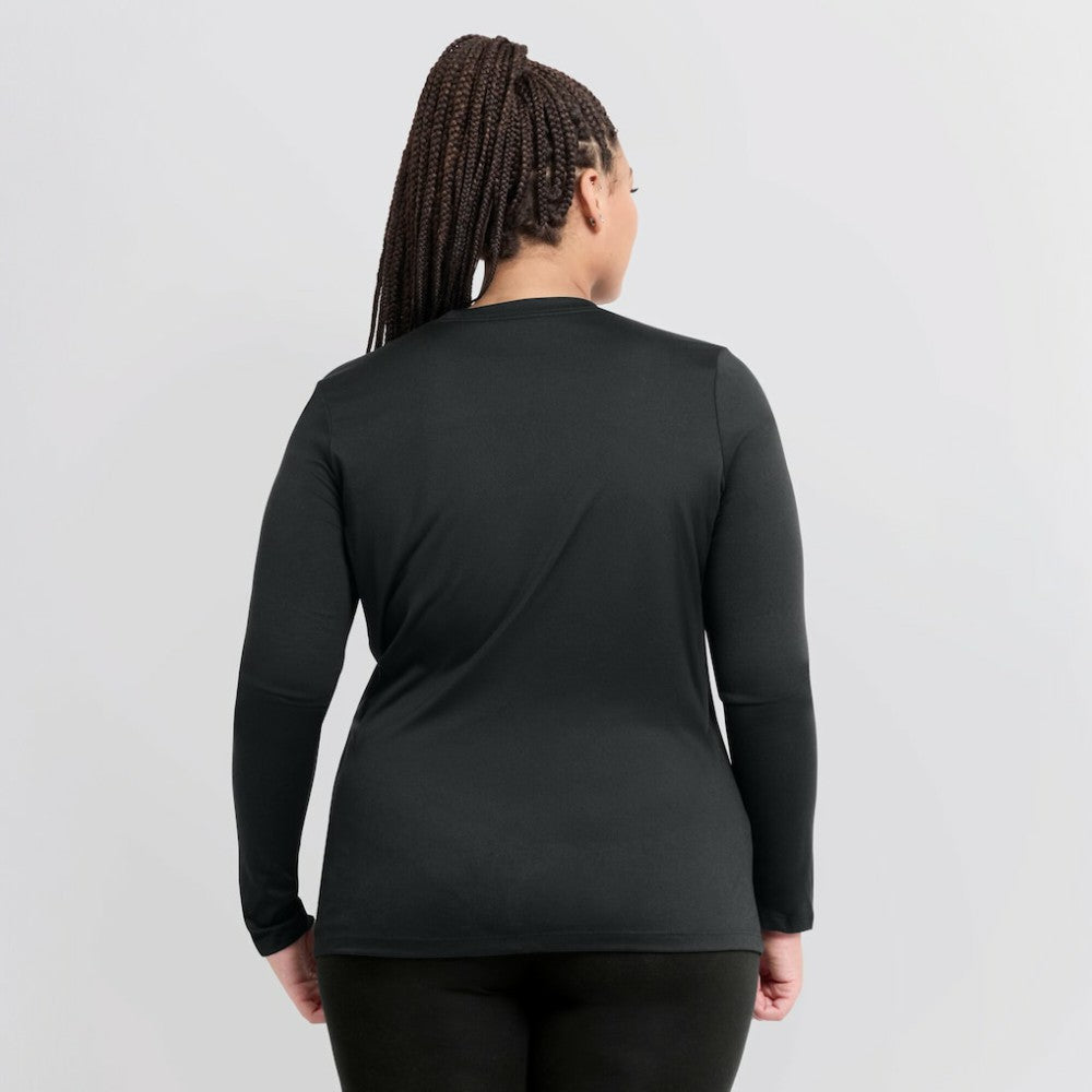 Chicago White Sox Nike Women's Authentic Collection Legend Performance Long Sleeve T-Shirt - Black - Nike Sale
