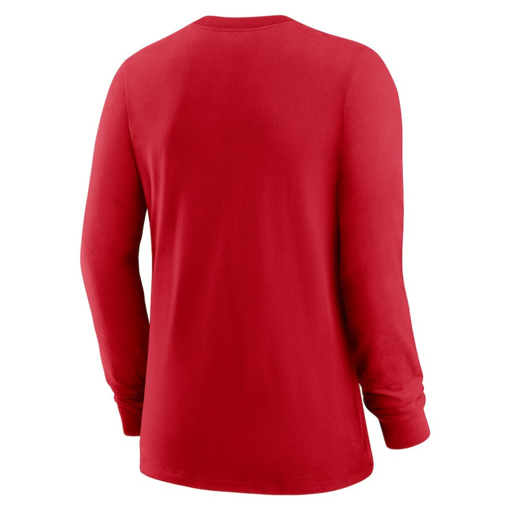 Washington Nationals Nike Women's Authentic Collection Legend Performance Long Sleeve T-Shirt - Red - Nike Discount
