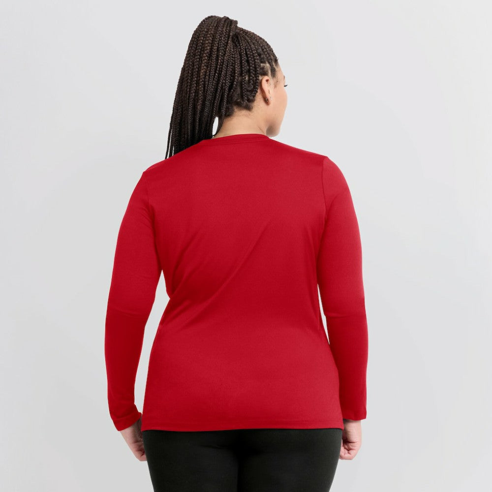 Washington Nationals Nike Women's Authentic Collection Legend Performance Long Sleeve T-Shirt - Red - Nike Discount