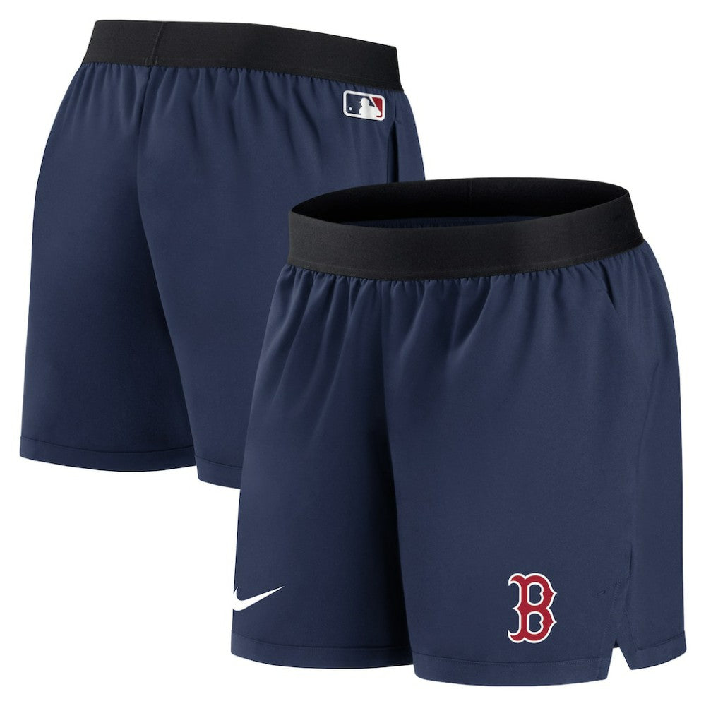 Boston Red Sox Nike Women's Authentic Collection Team Performance Shorts - Navy - Nike Lifestyle