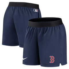 Boston Red Sox Nike Women's Authentic Collection Team Performance Shorts - Navy - Nike Lifestyle