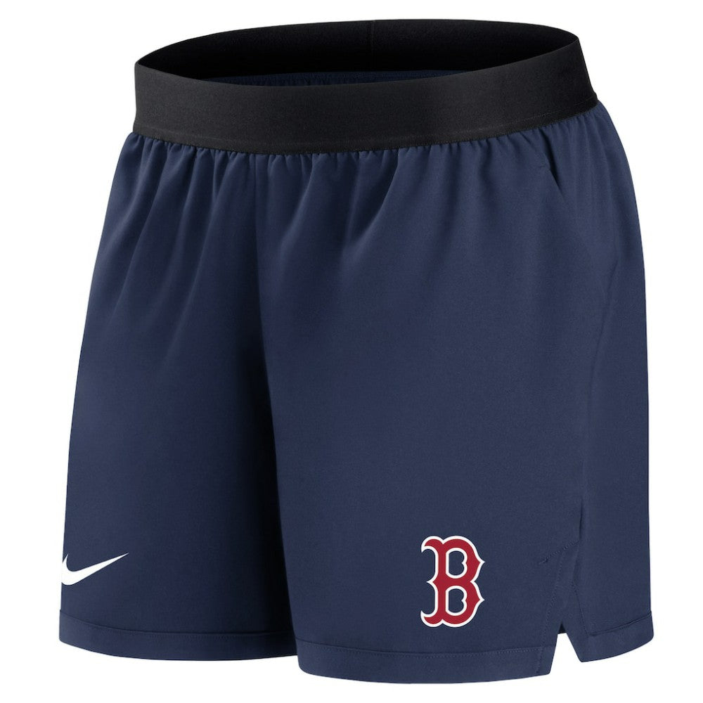 Boston Red Sox Nike Women's Authentic Collection Team Performance Shorts - Navy - Nike Lifestyle