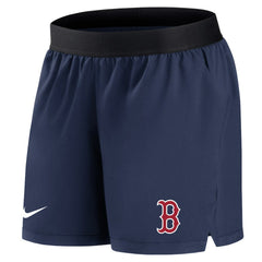 Boston Red Sox Nike Women's Authentic Collection Team Performance Shorts - Navy - Nike Lifestyle