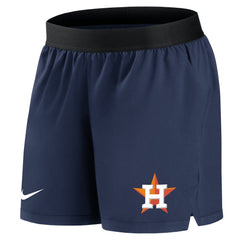 Houston Astros Nike Women's Authentic Collection Team Performance Shorts - Navy - Nike Sale