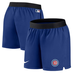 Chicago Cubs Nike Women's Authentic Collection Team Performance Shorts - Royal - Nike Discount