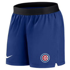Chicago Cubs Nike Women's Authentic Collection Team Performance Shorts - Royal - Nike Discount