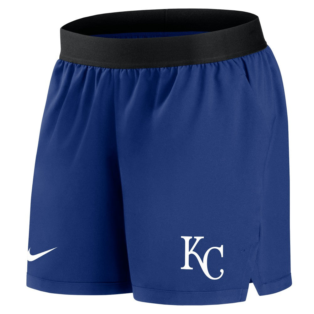 Kansas City Royals Nike Women's Authentic Collection Team Performance Shorts - Royal - Nike Online