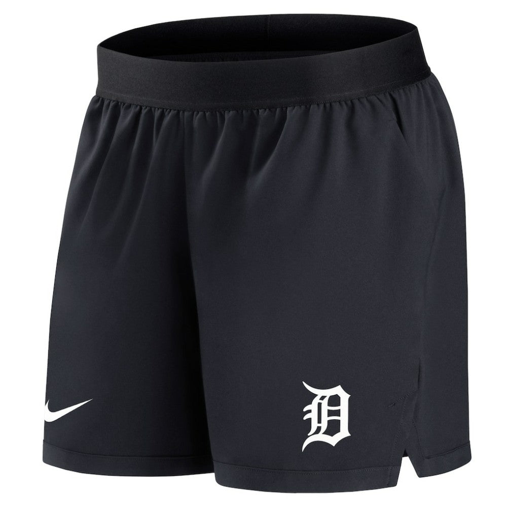 Detroit Tigers Nike Women's Authentic Collection Team Performance Shorts - Navy - Nike on Sale
